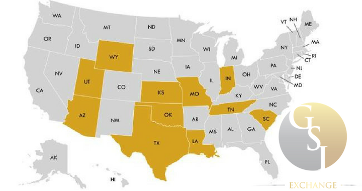 Legal Tender Gold States