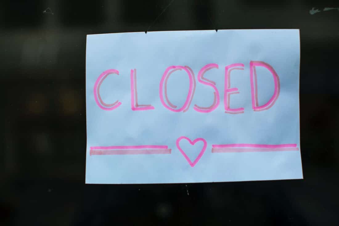 Small Business Shutdowns