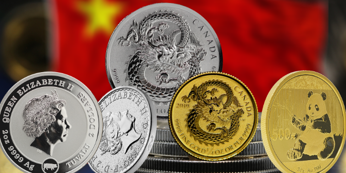 China Lunar Coin Premium Collapse