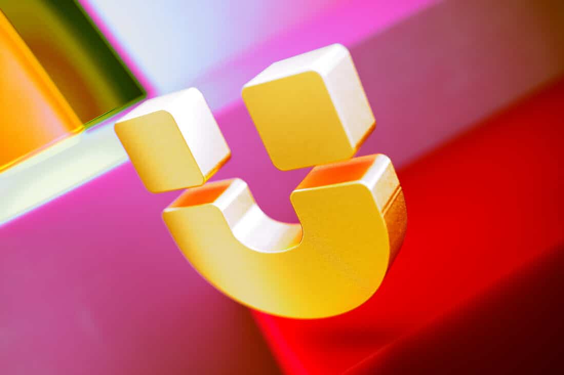 A gold magnet.