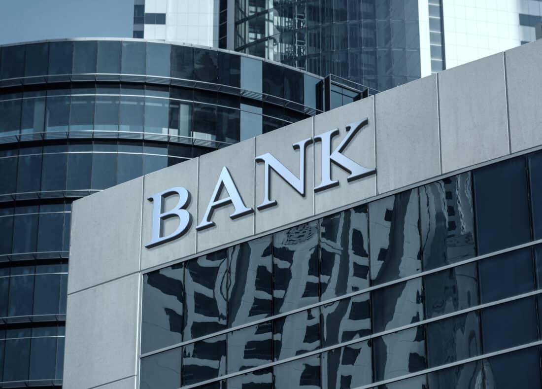 A bank.