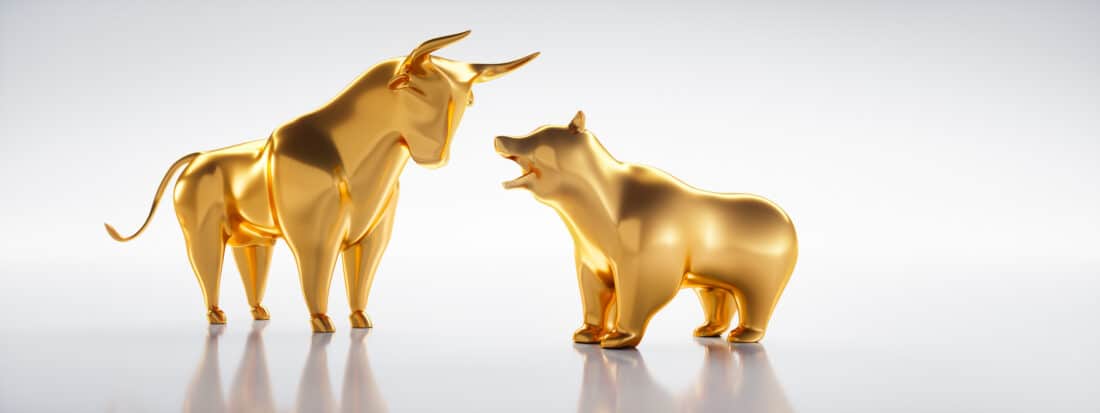 gold bull