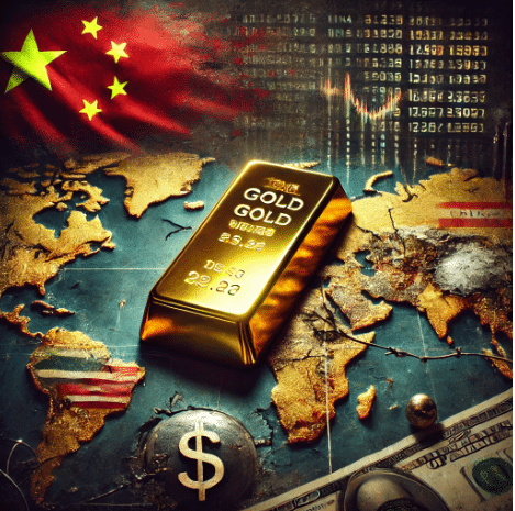 China gold reserve strategy