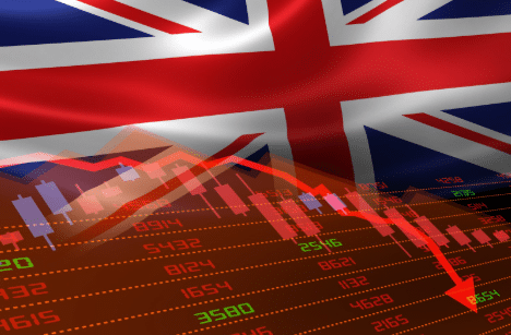 UK economy in freefall