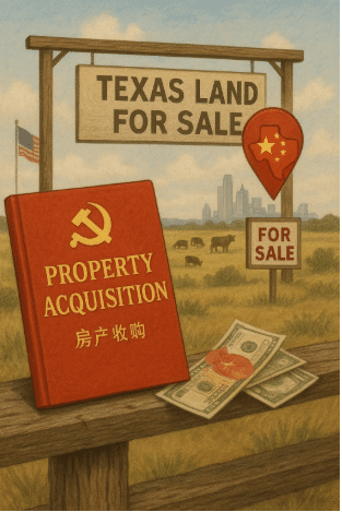 Texas bans CCP land ownership
