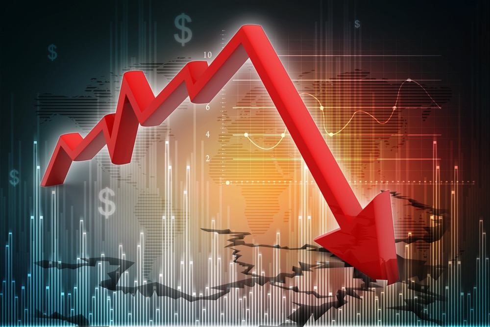 3d,Illustration,Financial,Crisis,Concept,,Economic,Crisis.,Business,Concept