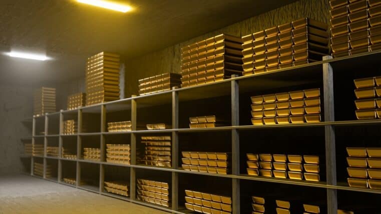 Central banks buying gold
