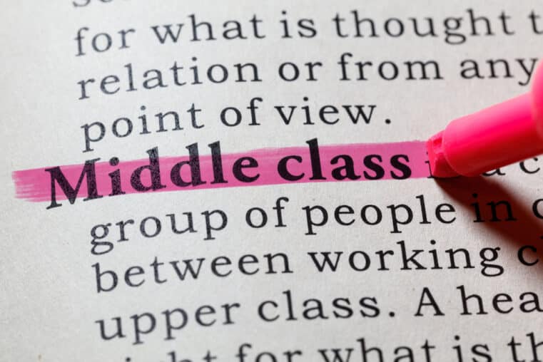 American Middle class decline