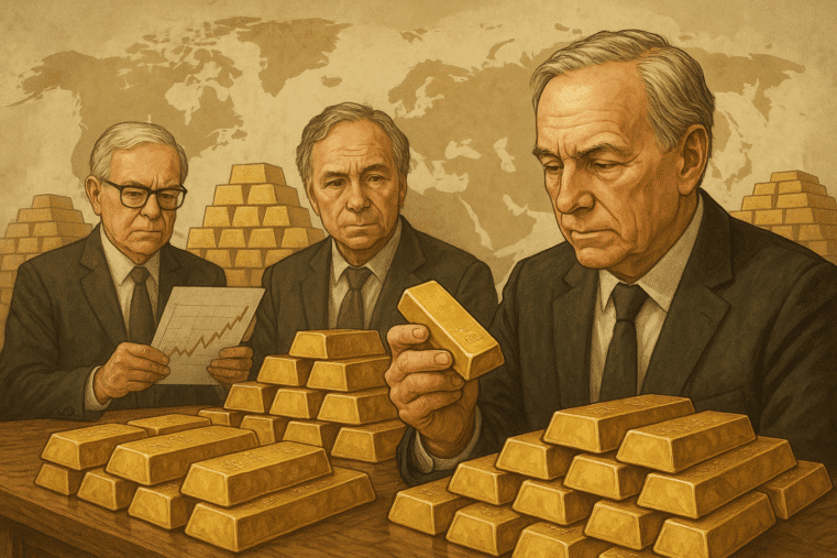 Billionaires buying gold trend