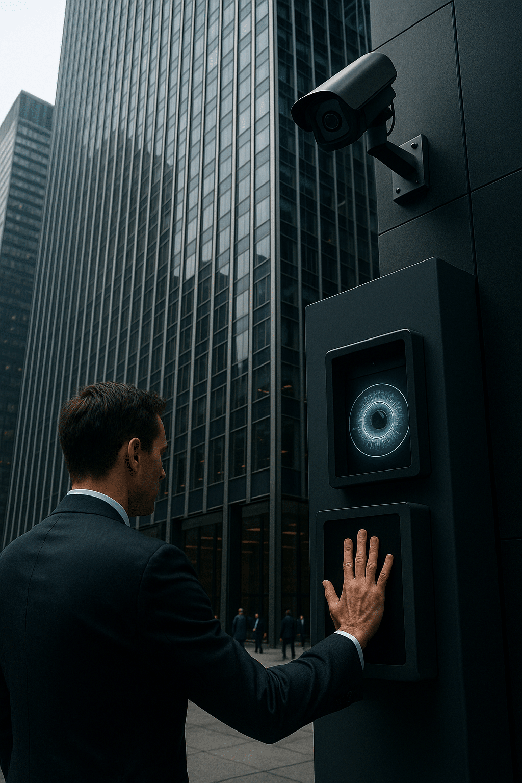JPMorgan biometric surveillance dystopia