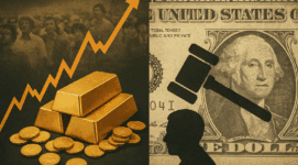 Gold rally driving distrust