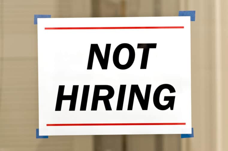 U.S. job market collapse