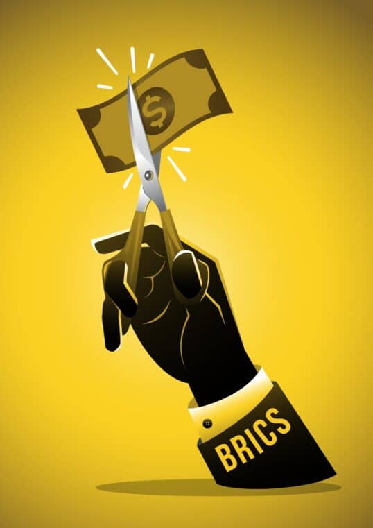 BRICS selling U.S. Treasuries