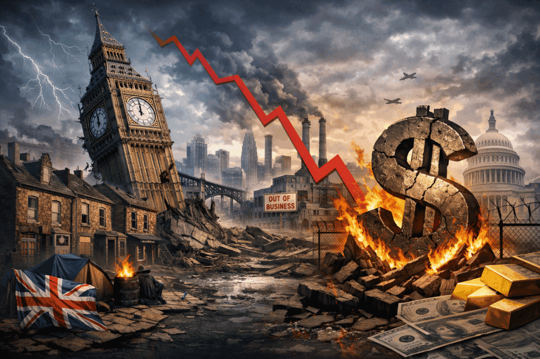 Britain economic decline warning