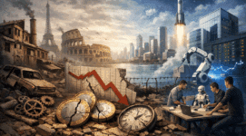 Europe economic productivity collapse