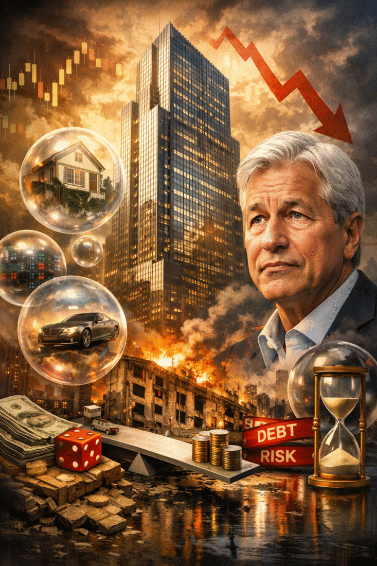 JPMorgan market bubble warning