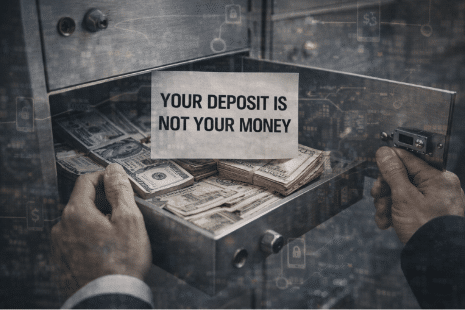 Your Bank Deposit Is Not Yours: The Hidden Truth About Your Money
