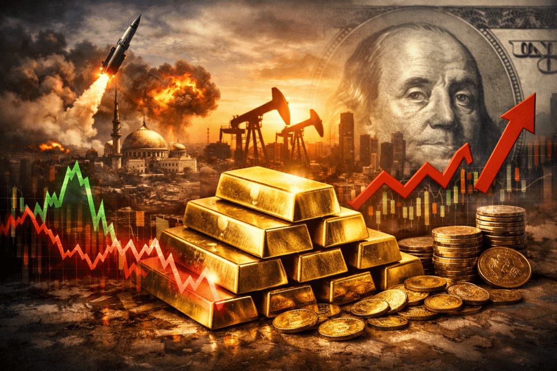 Gold safe haven rally