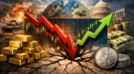 gold short term downside warning