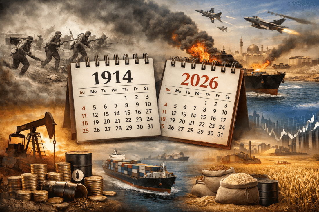 Analyst warn about 1914 coincidence