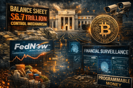 FedNow CBDC financial control