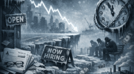 Hiring collapse signals economic stall