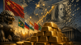 China gold reserves and dollar decline