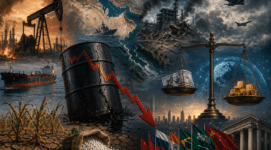 dedollarization causing oil collapse