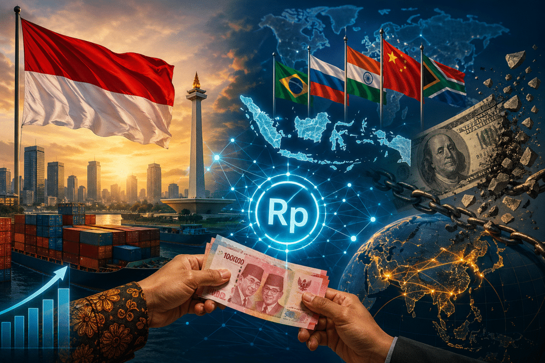 Indonesia surging towards de-dollarization