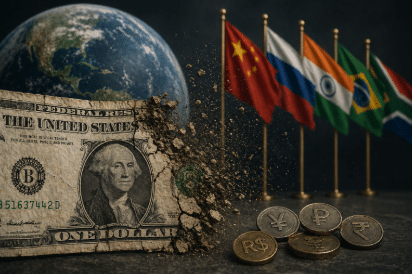 Digital Dollar Collapse: De-Dollarization, FedNow, and CBDCs Explained