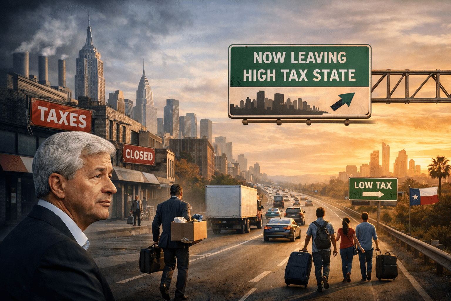 tax revolt mass exodus