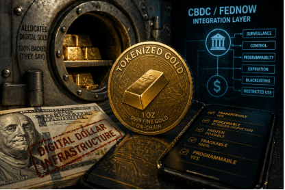 Tokenized Gold Risks: The Digital Dollar Trap Behind “Sound Money”
