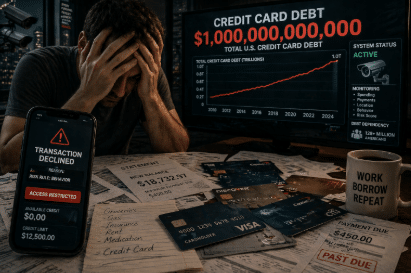 Credit Card Debt Crosses $1 Trillion: The Hidden System Behind Financial Control