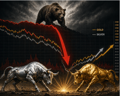 gold and silver crash trap