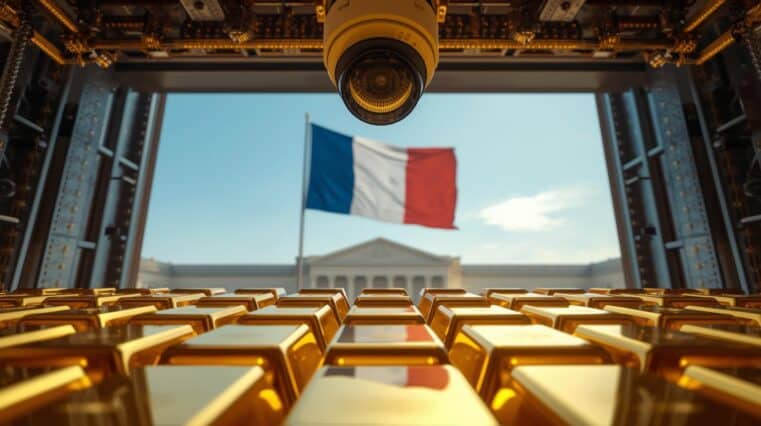 France moved its gold out of America