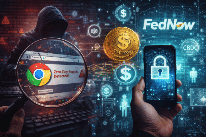 Chrome zero-day exploit financial control