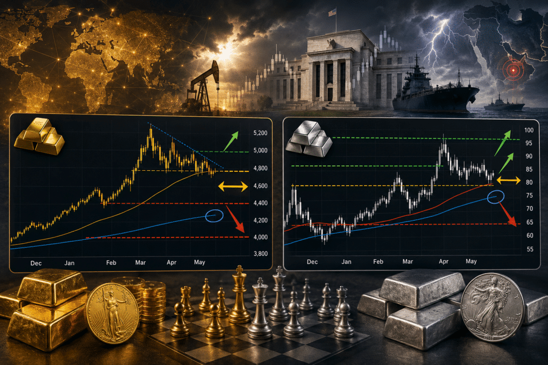 Market Forecast for Gold and Silver: Bullish, Neutral, or Bearish Scenarios