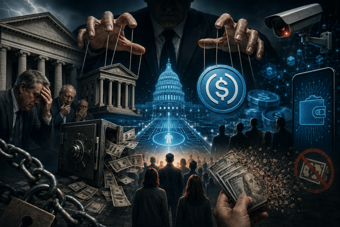 Financial Freedom Under Threat: Stablecoins, FedNow & CBDC Surveillance