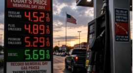 record setting gas prices