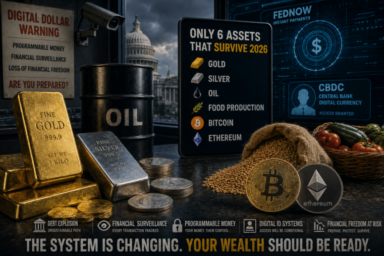 Only 6 Assets That Survive 2026: Central Bank Digital Currency