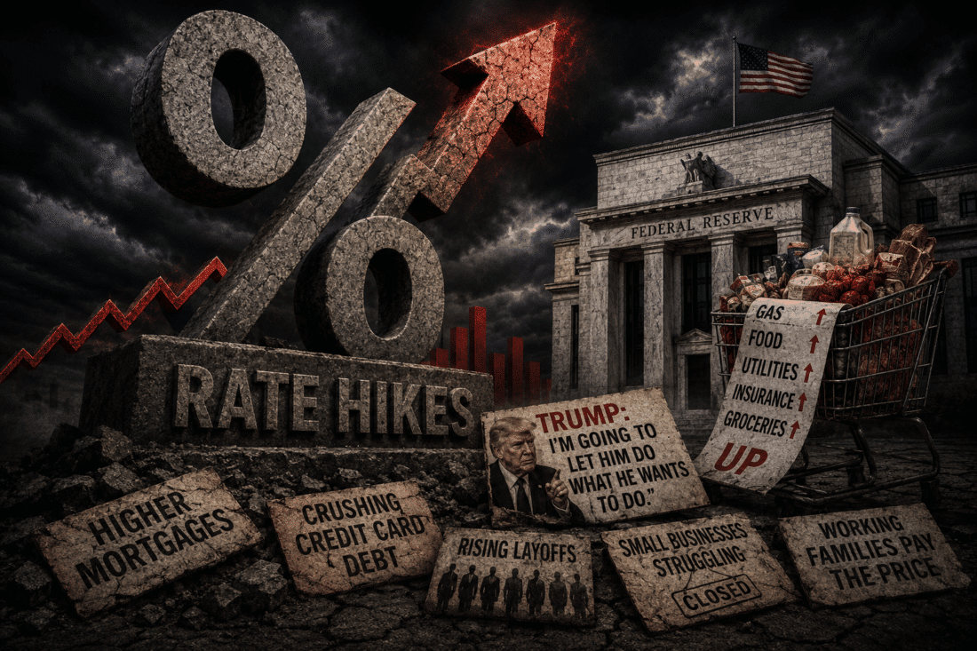 interest rates gold price