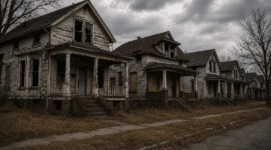 Abandoned homes in America as zombie foreclosures surge during economic collapse fears