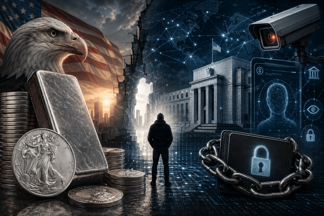 Silver Squeeze Setup Returns as Smart Money Escapes the FedNow Surveillance Grid