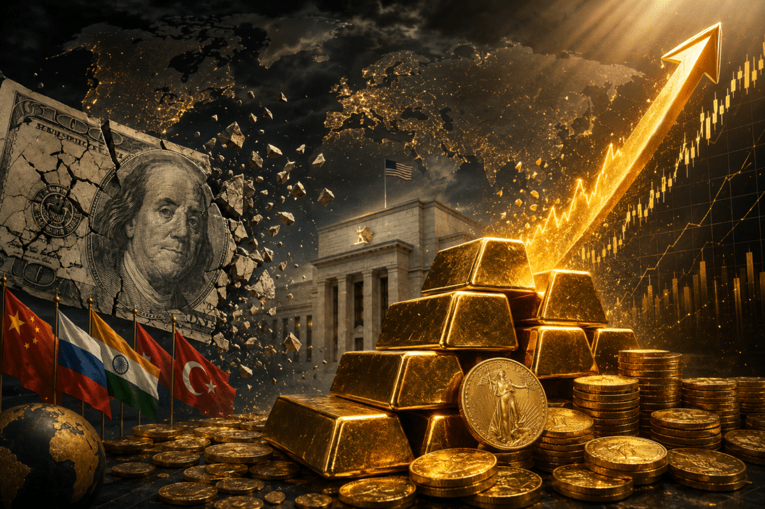 Gold Surging Above $4,700 as Dollar Weakens and Financial Reset Accelerates