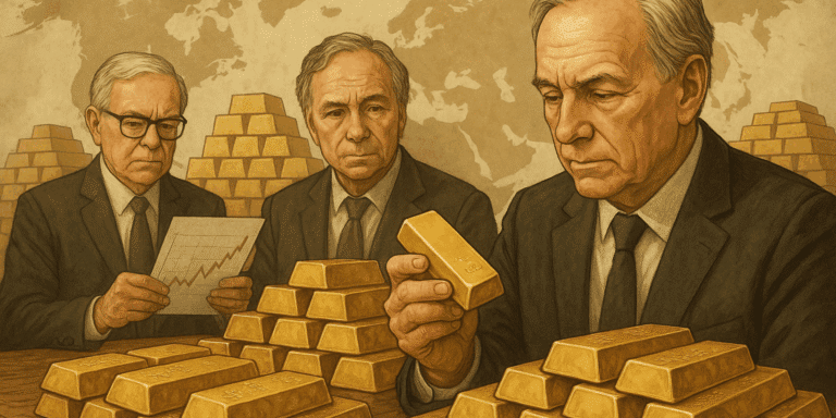 Billionaires buying gold trend
