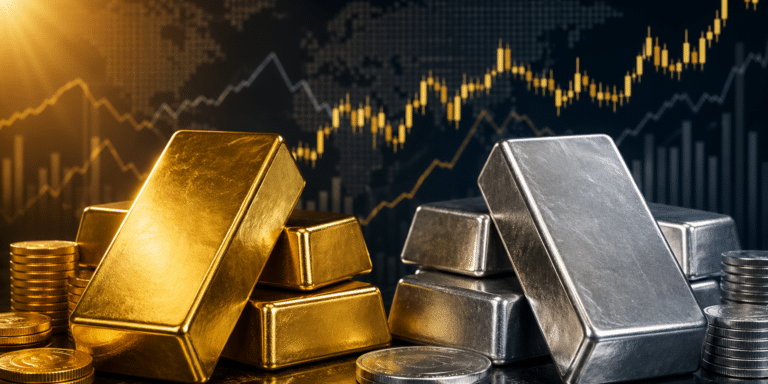 three-scenario gold and silver price forecast
