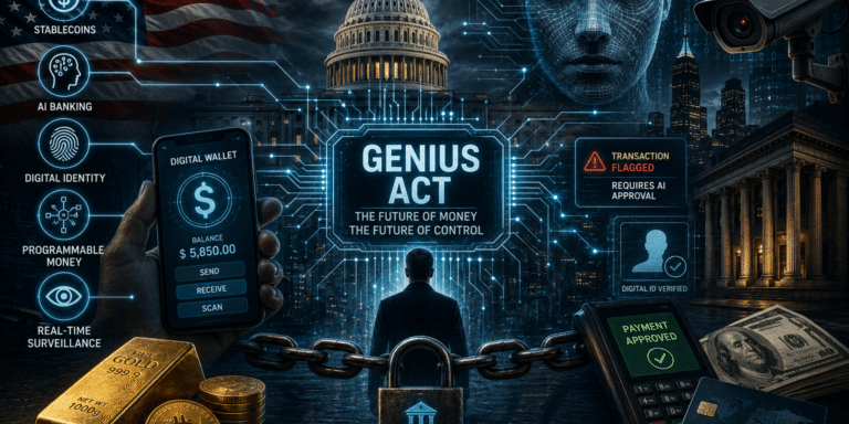 GENIUS Act Could Launch America’s New AI-Controlled Financial System