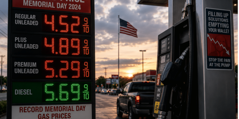 record setting gas prices