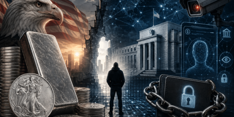 Silver Squeeze Setup Returns as Smart Money Escapes the FedNow Surveillance Grid
