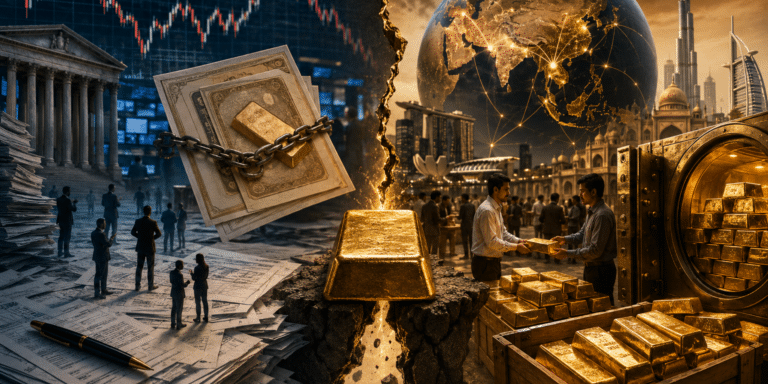 Gold divide: paper versus physical wealth